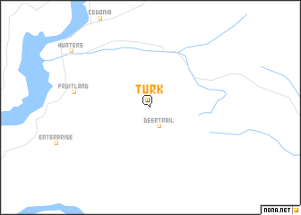 map of Turk