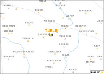 map of Turlai