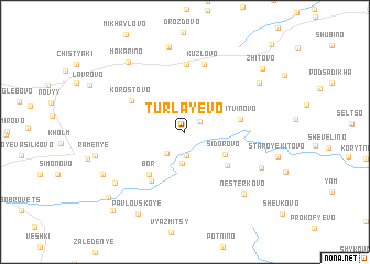 map of Turlayevo