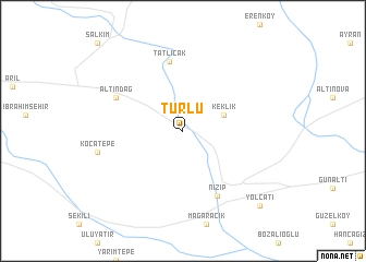 map of Turlu