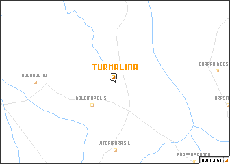 map of Turmalina