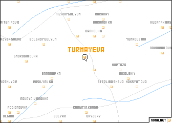 map of Turmayeva
