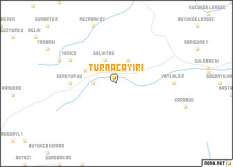 map of Turnaçayırı