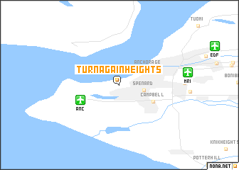 map of Turnagain Heights