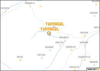 map of Turnagöl