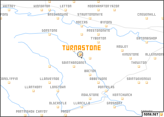 map of Turnastone