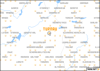 map of Türnau