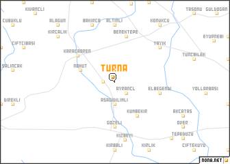 map of Turna