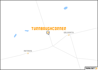 map of Turnbaugh Corner