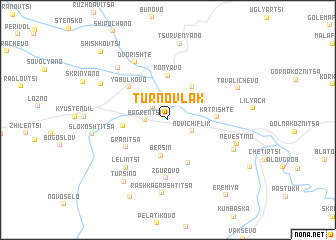 map of Tŭrnovlak