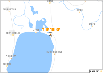 map of Turnpike