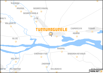 map of Turnu Măgurele