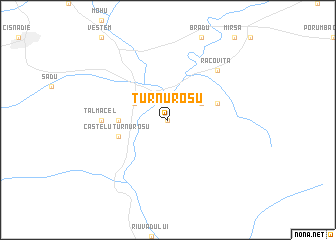 map of Turnu Roşu