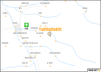 map of Turnu Rueni