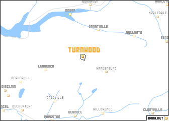 map of Turnwood