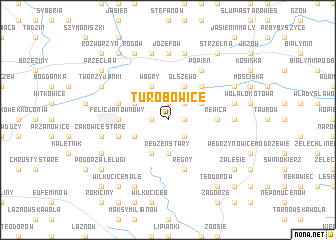 map of Turobowice