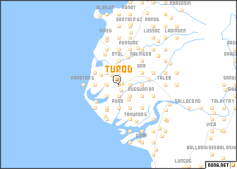 map of Turod