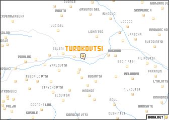 map of Turokovtsi