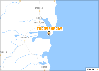 map of Tuross Heads