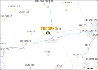 map of Turovka