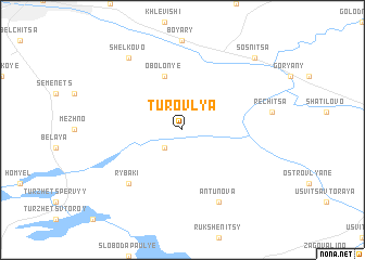 map of Turovlya
