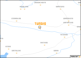 map of Turovo