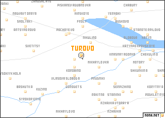 map of Turovo