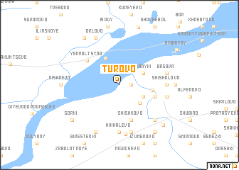 map of Turovo