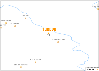 map of Turovo