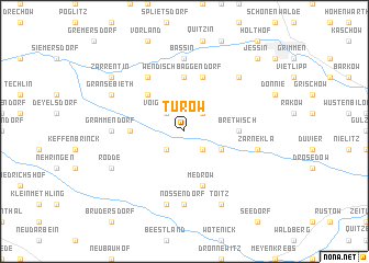 map of Turow