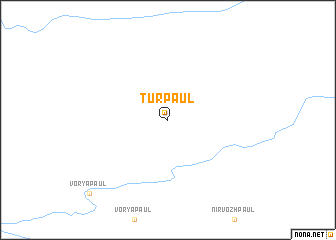 map of Tur-Paul\