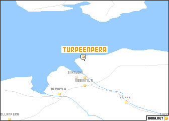 map of Turpeenperä