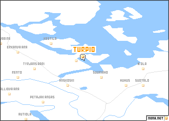 map of Turpio