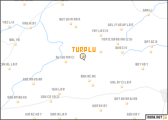 map of Turplu