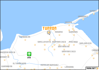 map of Turrón