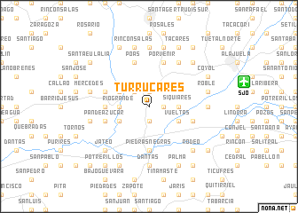 map of Turrúcares