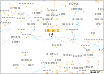 map of Tursak