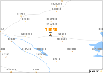 map of Tursa