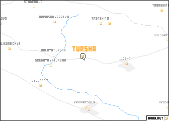 map of Tursha