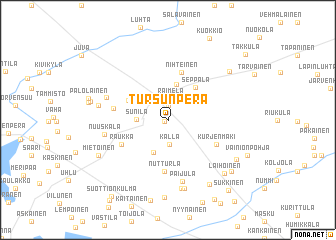 map of Tursunperä