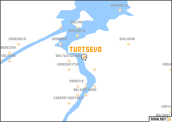 map of Turtsevo