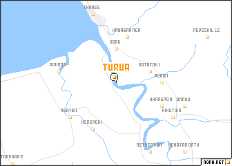 map of Turua