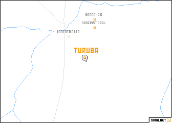 map of Turuba