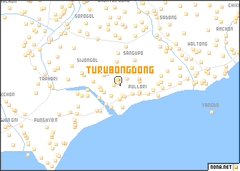 map of Turubong-dong