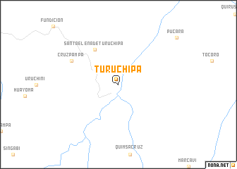 map of Turuchipa