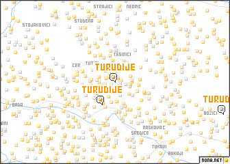 map of Turudije
