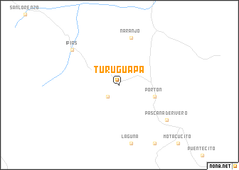 map of Turuguapá