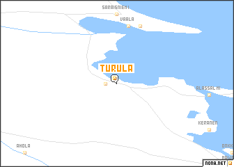 map of Turula