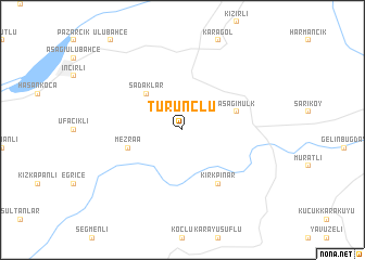 map of Turunçlu