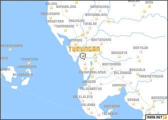 map of Turungan